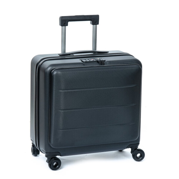 

Чемодан малый 4 колеса Podium 18 горзонт black S 32584