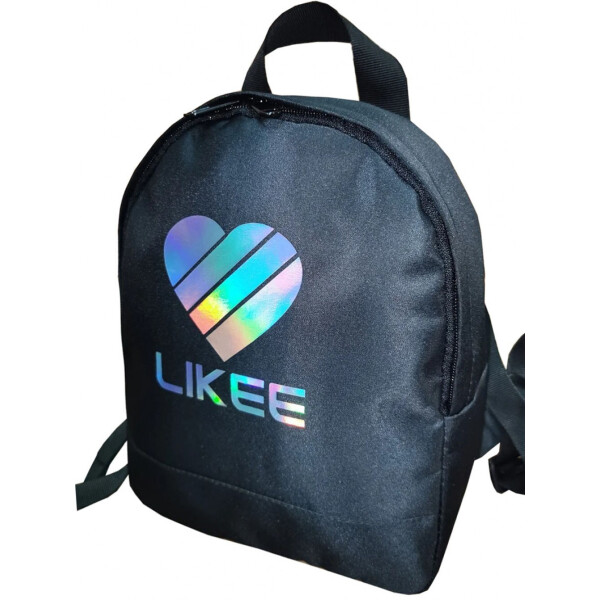 

Рюкзак молодежный черный с голограммой для девочки BR-S Likee (1214199036)