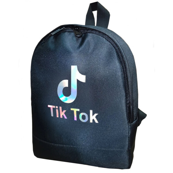 

Рюкзак молодежный черный с голограммой для девочки BR-S TikTok (1214329535)