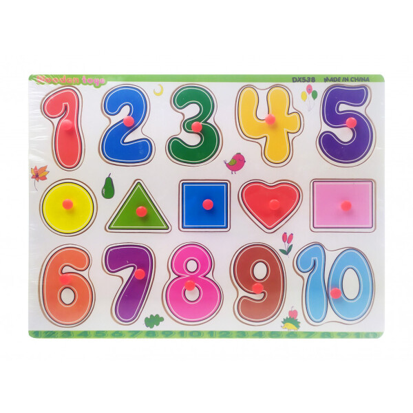 

Деревянная игрушка Рамка-вкладыш MD0646-5 ( 0646-538)