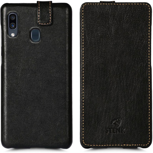 

флип Stenk Premium для Samsung Galaxy A30 Чёрный (62536)
