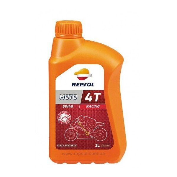 

Моторное масло для 4T двигателей 5W-40 4Т Racing 1л REPSOL / RP160L51