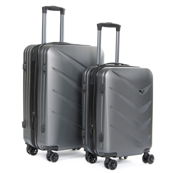 

Комплект чемоданов 2/1 ABS-пластик PODIUM 8340 grey змейка 32085