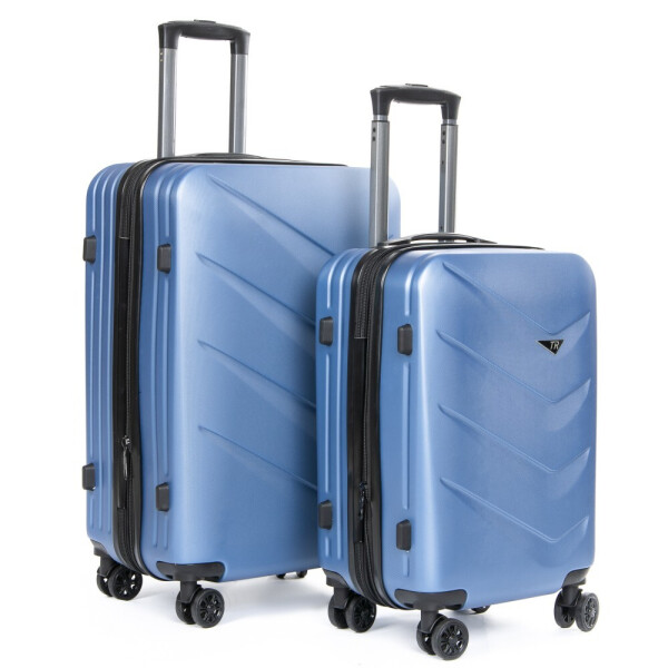 

Комплект чемоданов 2/1 ABS-пластик PODIUM 8340 blue змейка 32069