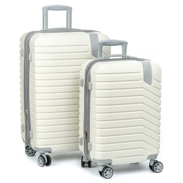 

Комплект чемоданов 2/1 ABS-пластик PODIUM 8347 white змейка 32659