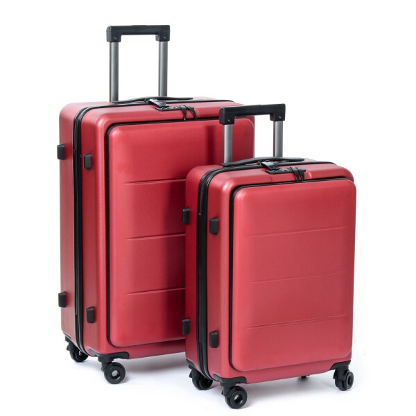 

Комплект чемоданов 2/1 ABS-пластик PODIUM 18 red змейка 105 32569
