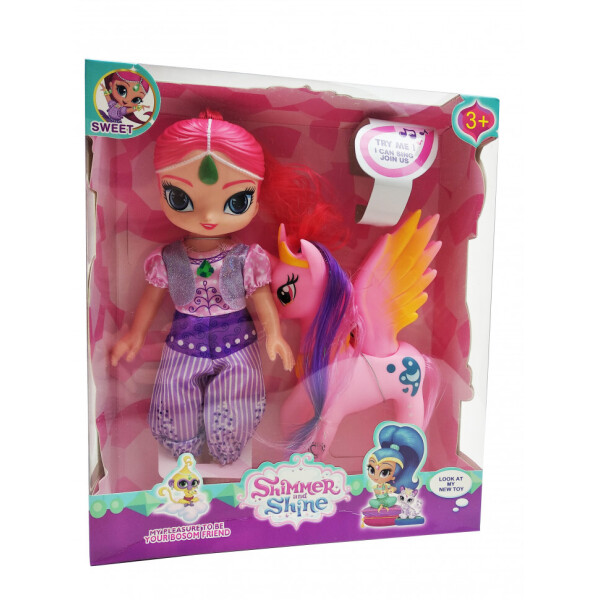 

Кукла shimmer shine с фиолетовым пегасом 9933E (9933E(Pink))