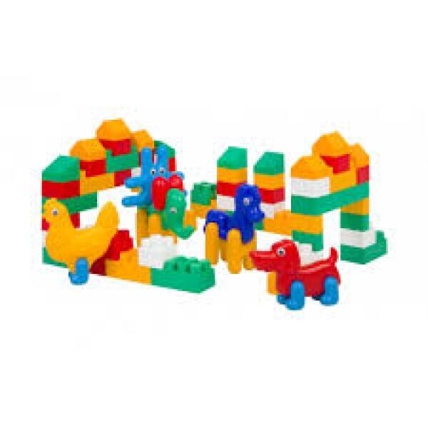 

Детский Конструктор "Зоо Блок" №5 (75 деталей) Colorplast