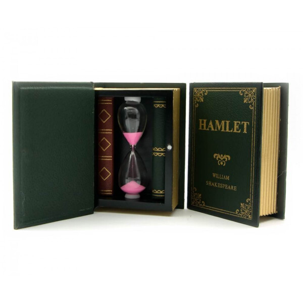 

Часы песочные "Книга Hamlet" (15х11х5 см) Homade