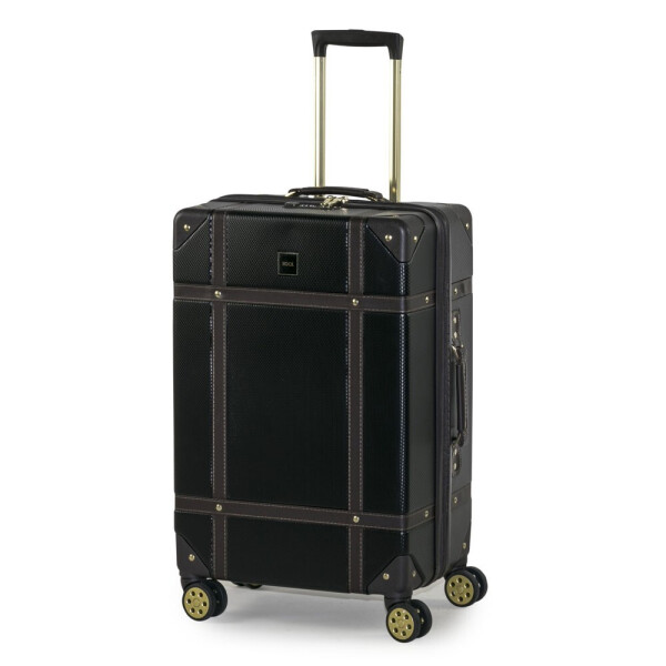 

Чемодан средний 4 колеса Rock Vintage Black М 927806