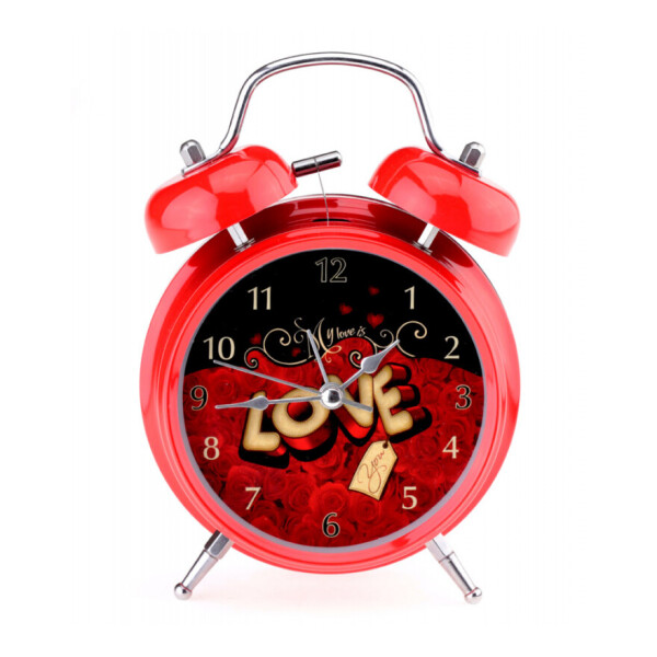 

Часы настольные Love Hearts Rose (17х12х5.5 см) Homade