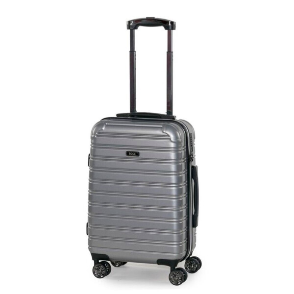 

Чемодан малый 4 колеса Rock Chicago Silver S 927813