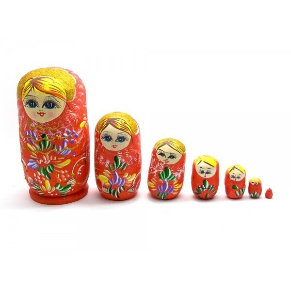 

Статуэтка Матрешка Набор 7 шт (18,5х8х8 см)