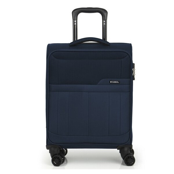 

Чемодан малый 4 колеса Gabol Roma Blue S 926249