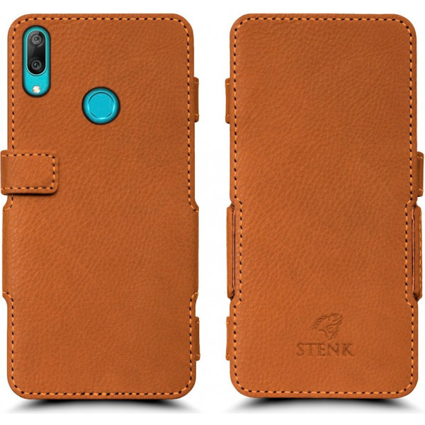 

Чехол книжка Stenk Prime для Huawei Y7 (2019) Camel (62620)