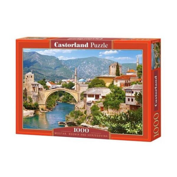 

Пазлы ";Старинный город, Mostar, Bosnia and Herzegovina";, 1000 элементов