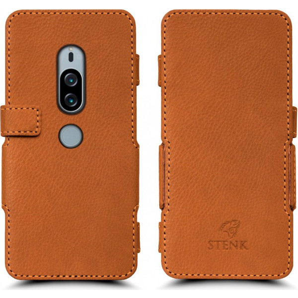 

Чехол книжка Stenk Prime для Sony Xperia XZ2 Premium Camel (62628)