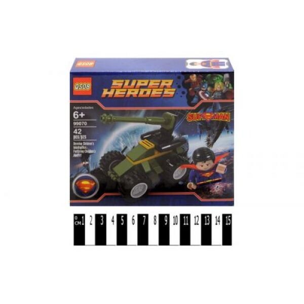 

Конструктор Super Heroes, 42 детали