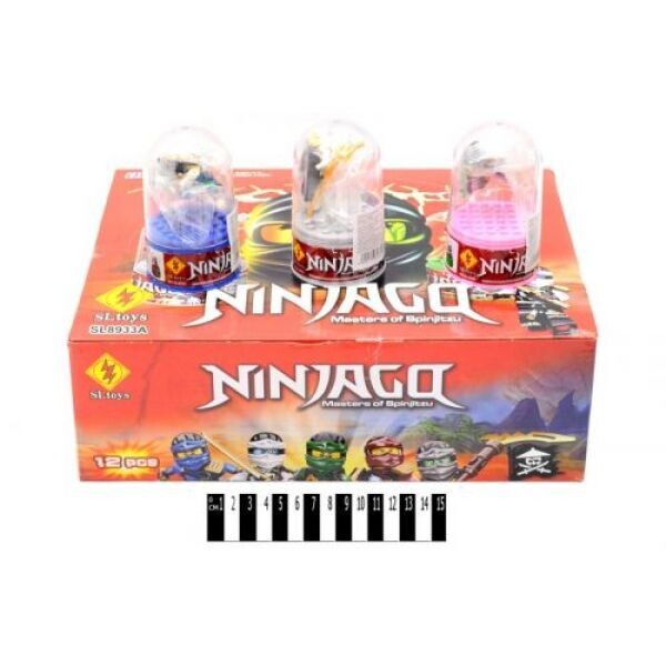 

Набор конструктор "NINJAGO: Masters of Spinjitzu" (12 шт)