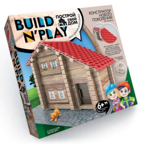 

Конструктор нового поколения BUILDNPLAY Дом