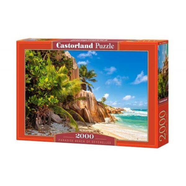 

Пазлы ";Райский пляж Сейшелы, Paradise Beach of Seychelles";, 2000 элементов