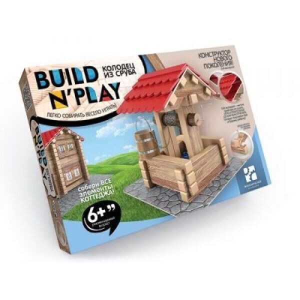 

Конструктор нового поколения BUILDNPLAY Колодец 33 детали