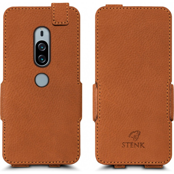 

Чехол флип Stenk Prime для Sony Xperia XZ2 Premium Camel (62652)