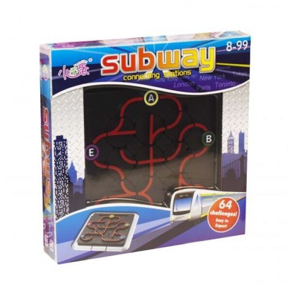 

Игра головоломка Subway Цветная