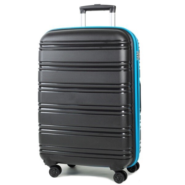 

Чемодан средний 4 колеса Rock Impact II Black/Blue М 926415