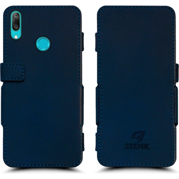

Чехол книжка Stenk Prime для Huawei Y7 (2019) Синий (62668)