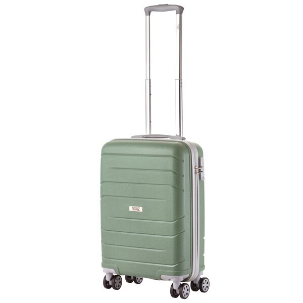 

Чемодан малый 4 колеса TravelZ Big Bars Pink S 927269