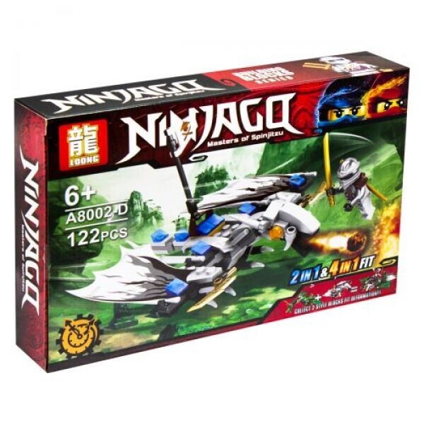 

Конструктор NINJAGO Белый дракон, 122 детали