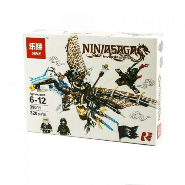 

Конструктор Ninja Saga дракон, 320 деталей