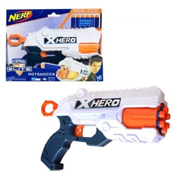 

Бластер "X-Hero Hotshock" Белый