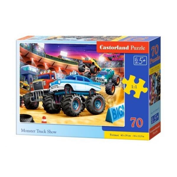 

Пазлы ";Monster Truck Show";, 70 элементов