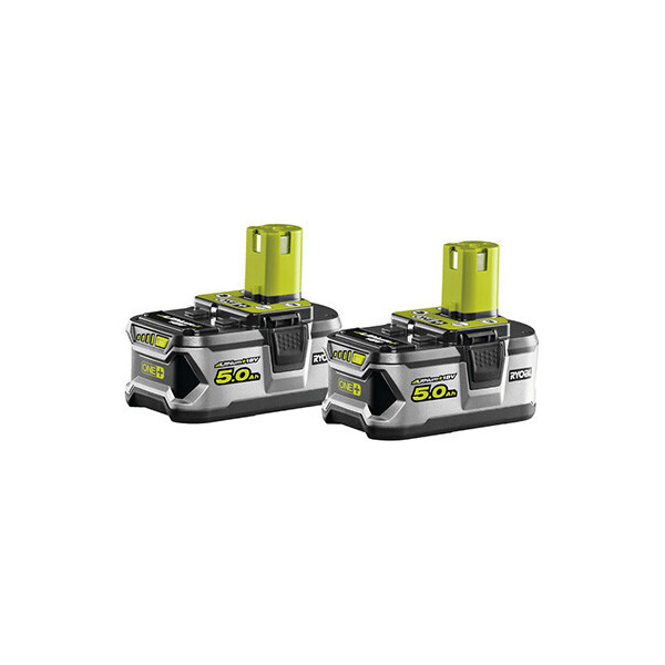 

Аккумуляторы Ryobi RB18LL50 (2 аккумулятора) 5,0 А/ч.