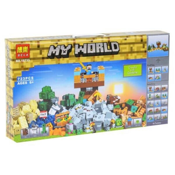 

Конструктор Bela My World 10733 Верстак 2.0, 723 детали