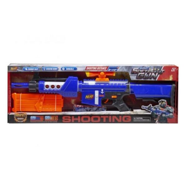 

Автомат "Nerf" с поролоновыми снарядами Синий