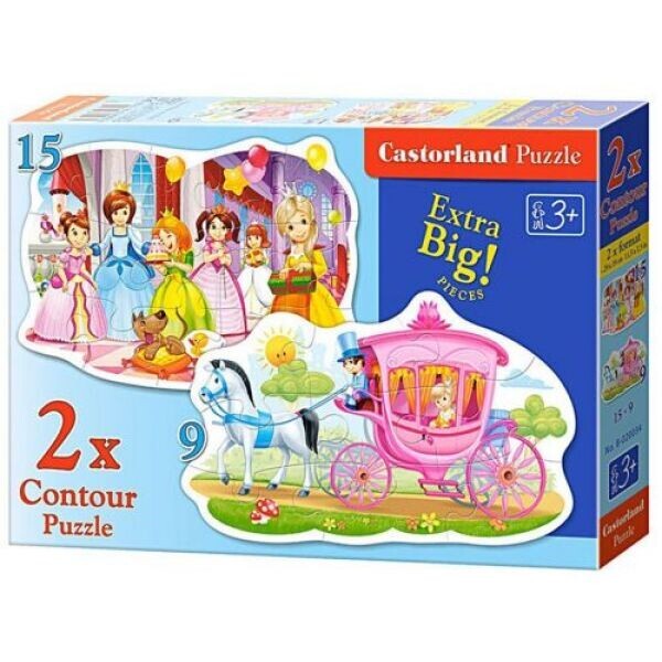 

Пазлы Castorland 2 в 1