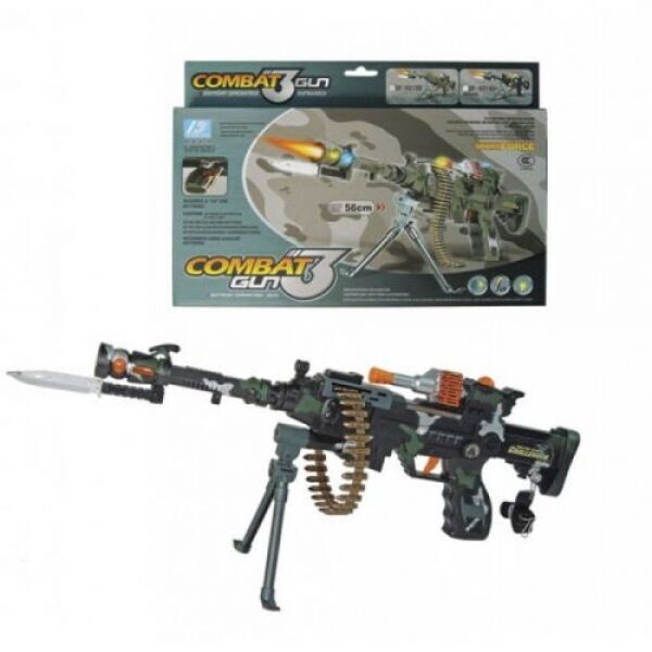 

Пулемет "Combat Gun", свет, звук