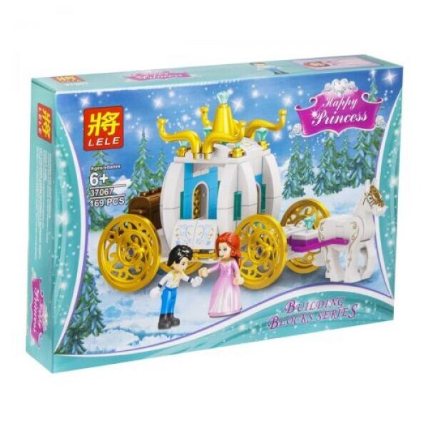 

Конструктор PRINCESS. Карета 169 деталей