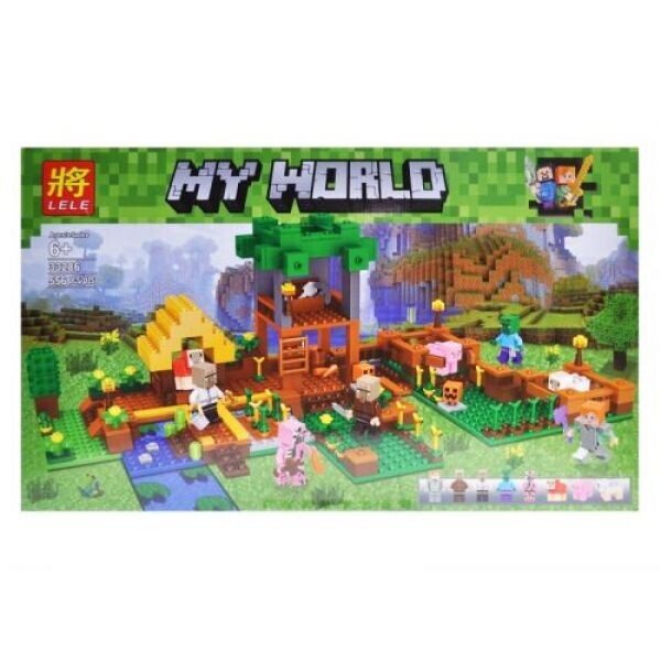 

Конструктор My World Персонажи 556 деталей