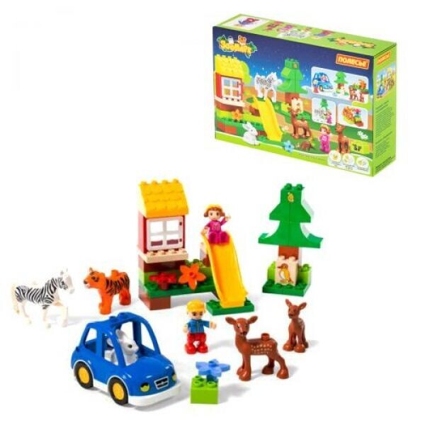 

Конструктор Макси - Веселая ферма 40 элементов