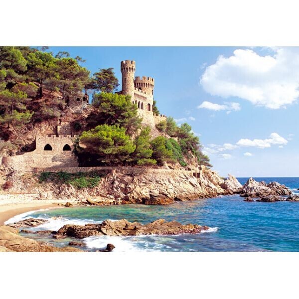 

Пазлы Крепость Lloret de Mar, Испания 1000 элементов