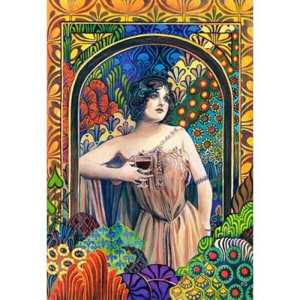 

Пазлы ";Дева с бокалом";, 1500 элементов