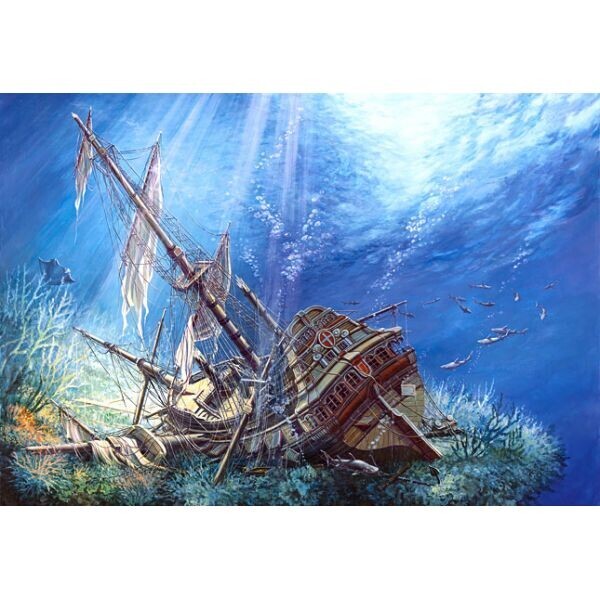 

Пазлы "Пораженный Галеон", 2000 элементов