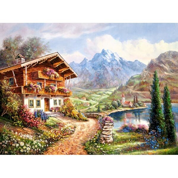 

Пазлы ";Дом в Горах";, 2000 элементов