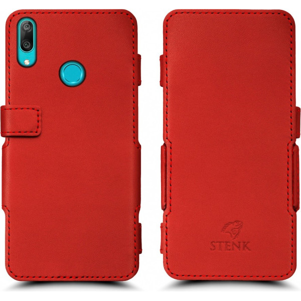 

Чехол книжка Stenk Prime для Huawei Y7 (2019) Красный (62716)