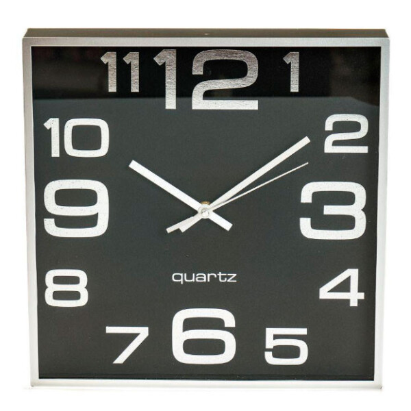 

Часы настенные Квадрат Вlack 28*28 см Veronese 12003-019