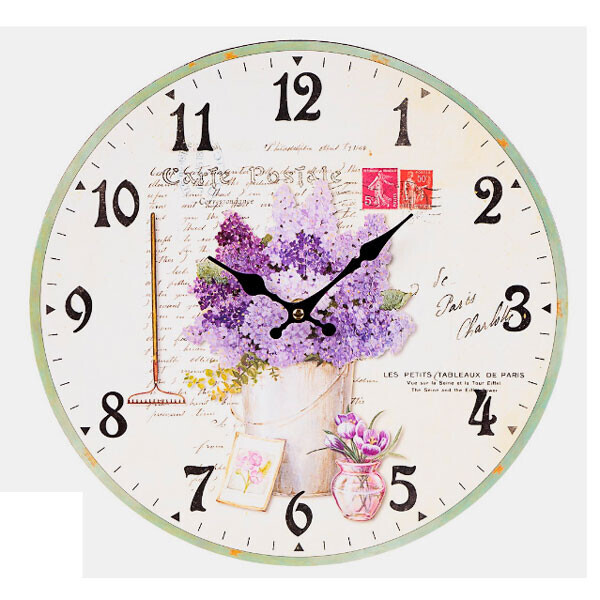 

Часы настенные Сирень Gastar 1005AL